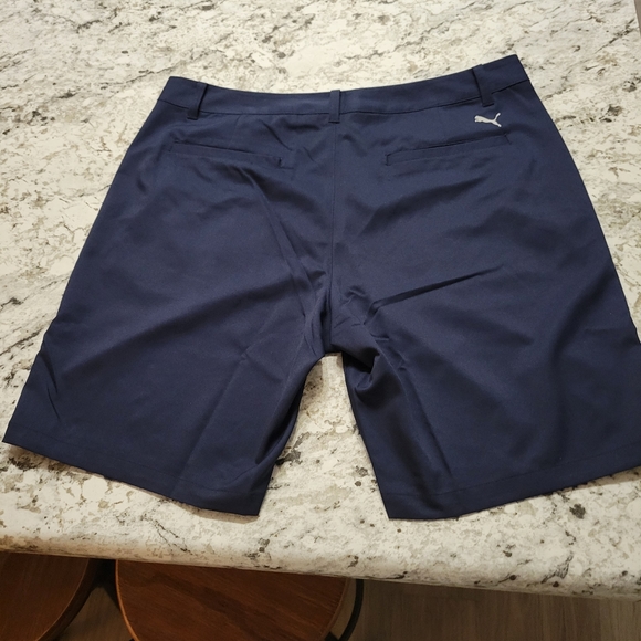 Puma golf shorts size 36 navy blue - Picture 2 of 4
